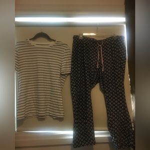 Two Piece Pyjama Set Sleepwear